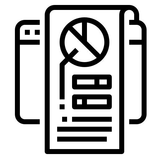 Data information online business and finance icon