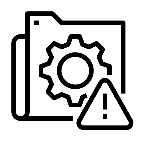 System service business and finance icon