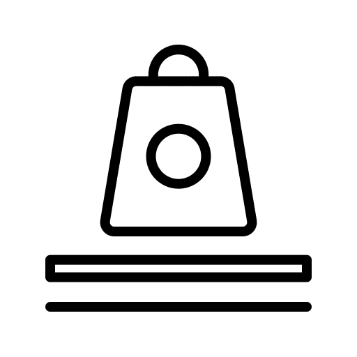 Heavy duty shapes and symbols fabric textile icon