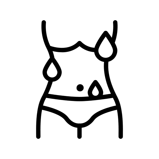 Sweat sports and competition sweating gym icon