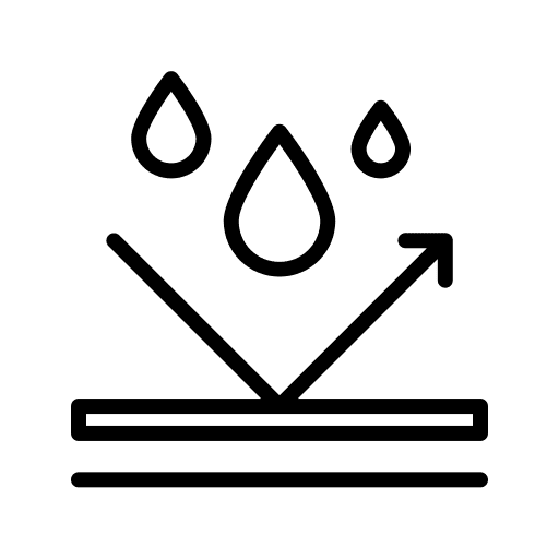 Water resistant arrows water resistant shapes and symbols icon