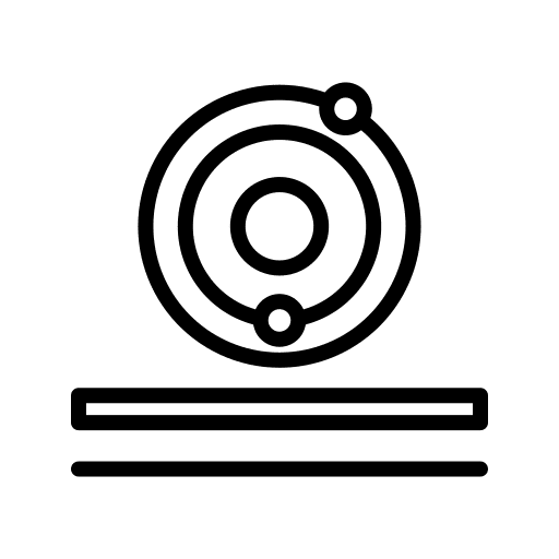Ion emission zero emission emission shapes and symbols icon