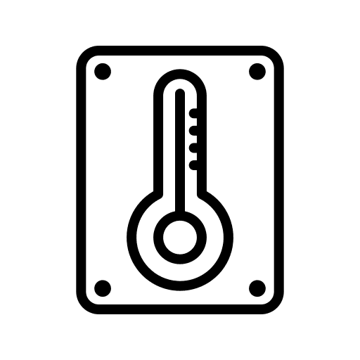 Temperature celsius temperature thermometer icon