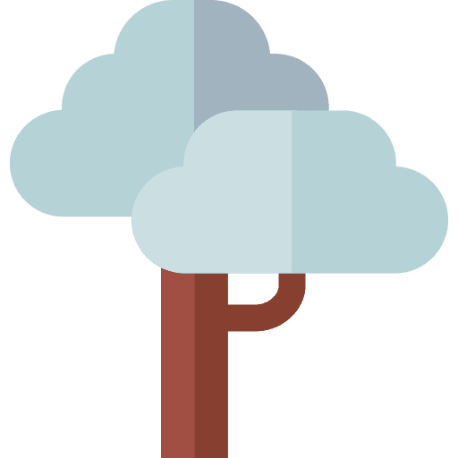 Eucalyptus eucalyptus botanical tree icon