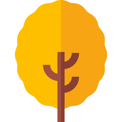 Linden linden botanic tree icon