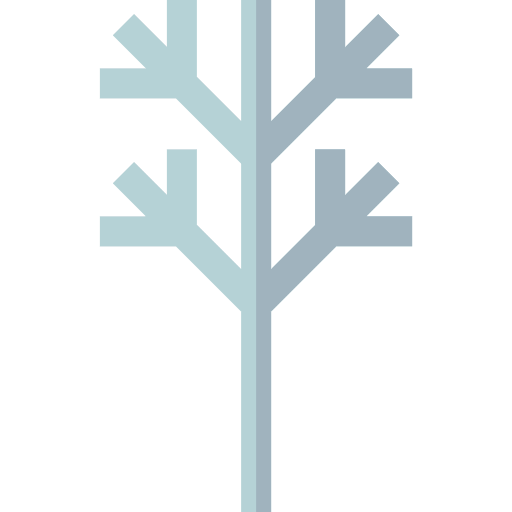 Tree branch autumn fall nature icon