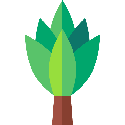 Plant nature tropical gardening icon