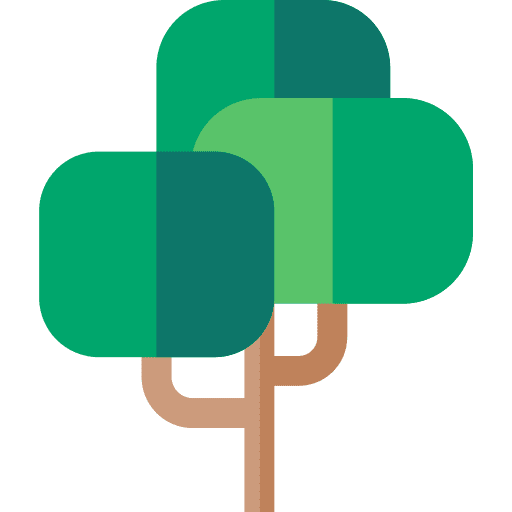 Tree ecology tree garden icon
