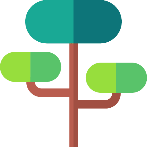 Tree garden tree nature icon