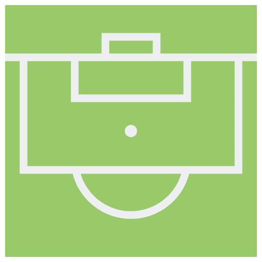Penalty sports and competition football field football icon