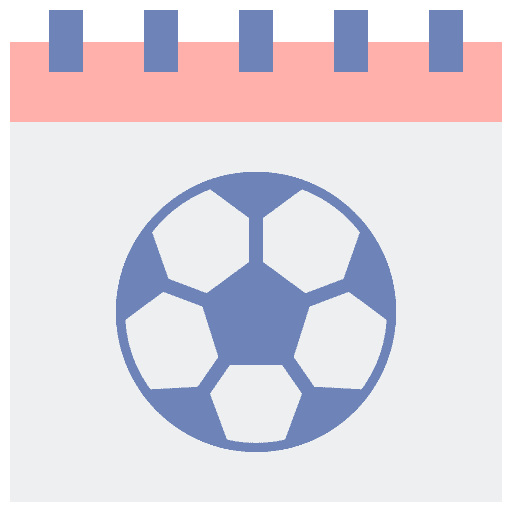 Season date team sport schedules icon