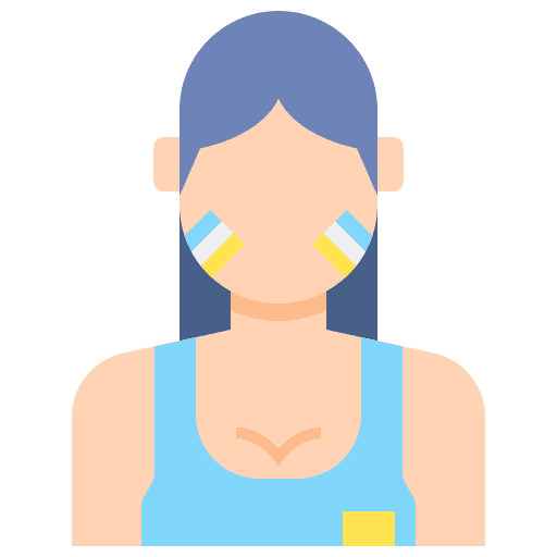 Fans female fans cheer icon