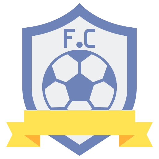 Football club sports and competition badge soccer icon