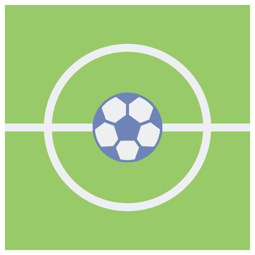 Kick off kick off play starting icon