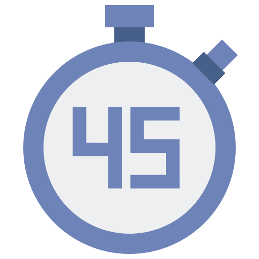 Half time timer delivery half time icon