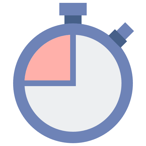 Time timer clock chronometer icon