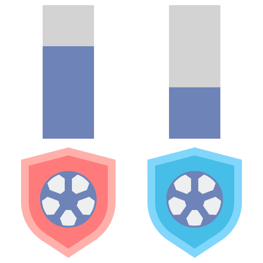 Probability club forecast sports and competition icon