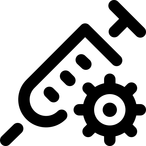 Vaccine coronavirus syringe healthcare and medical icon