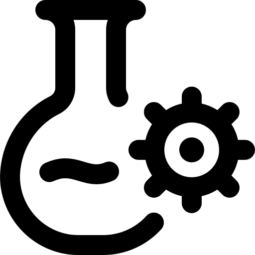 Test test bacteria coronavirus icon