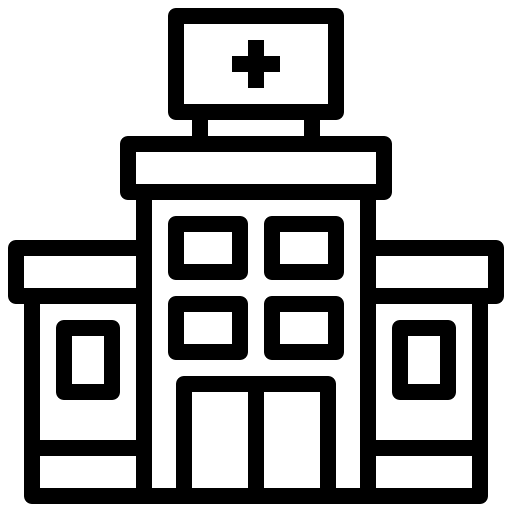 Hospital hospital health clinic health icon