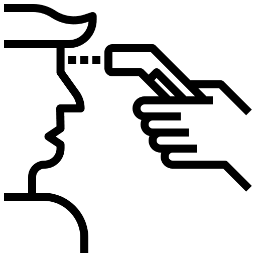 Temperature outbreak temperature virus icon