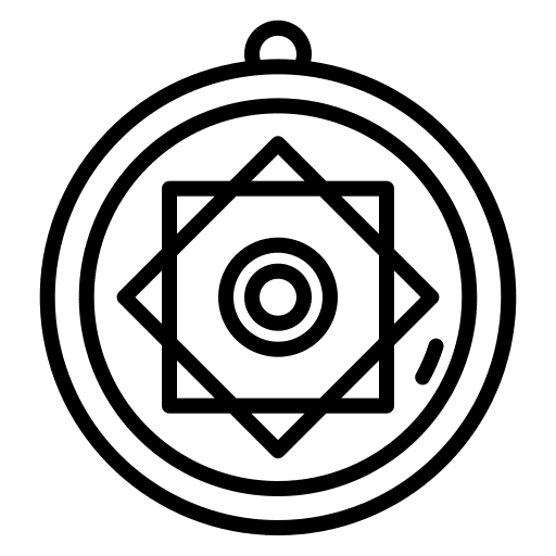 Amulet tradition china luck icon