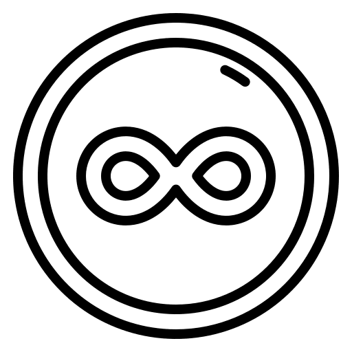 Infinity maths mathematics everything icon