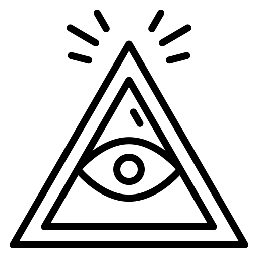 Illuminati illuminati miscellaneous shapes and symbols icon