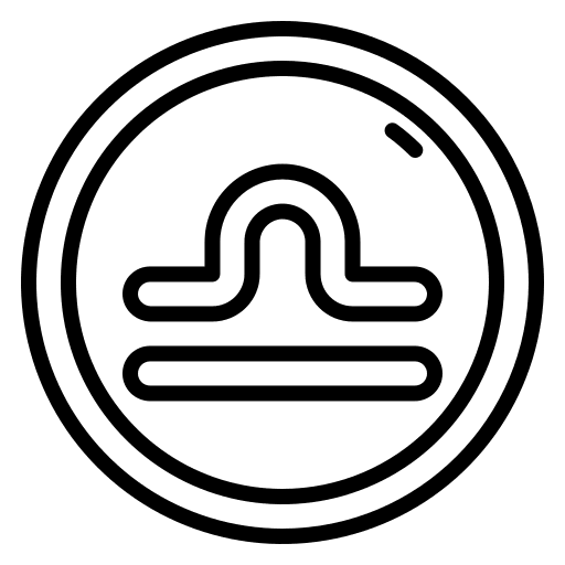 Libra signs esoteric libra icon