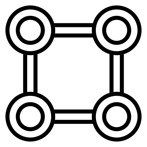 Circles circles interface connector icon