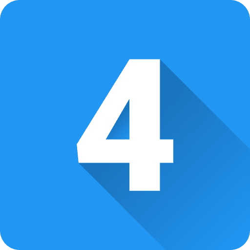 Four number mathematics symbol special icon