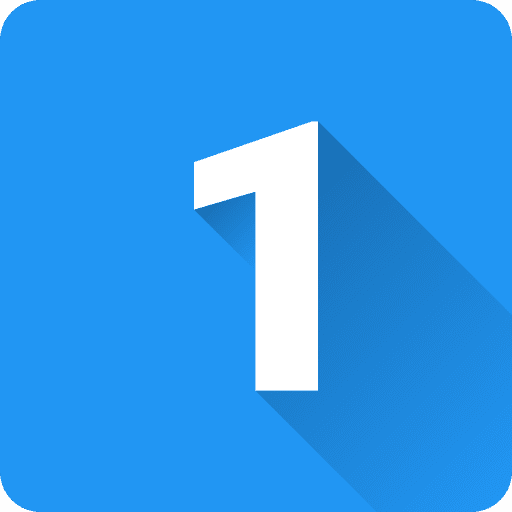 Number 1 characters number one number icon