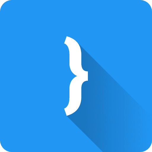 Braces bracket education curly icon