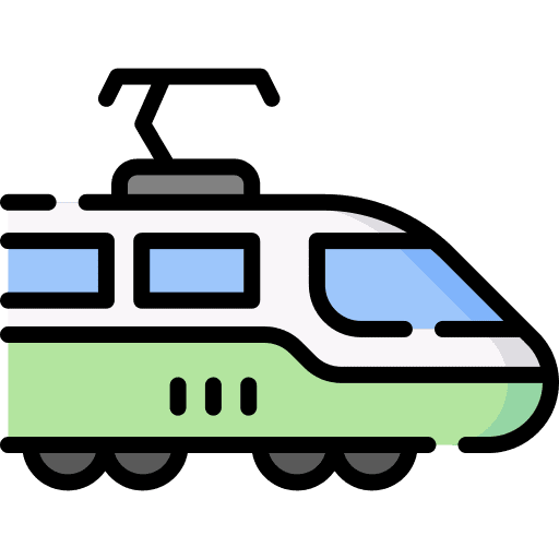 Train social media trains transportation icon