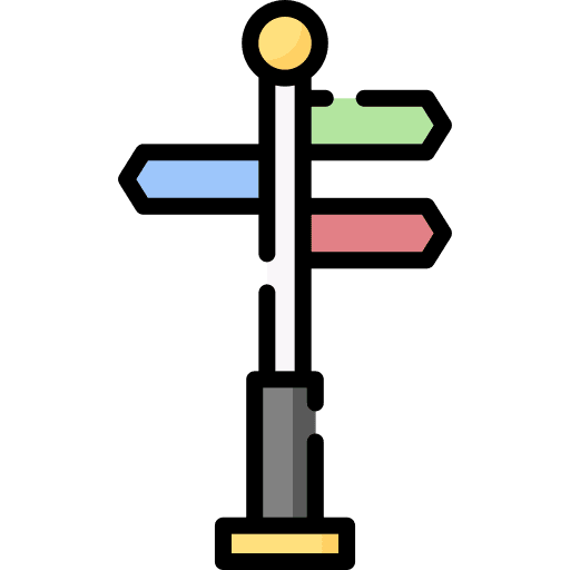 Street sign street sign pole sign icon