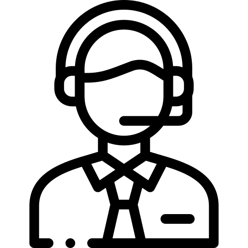 Operator avatar counselling secretary icon