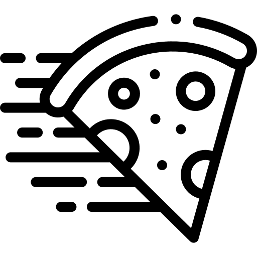 Pizza deliver pizza deliver packaging box icon