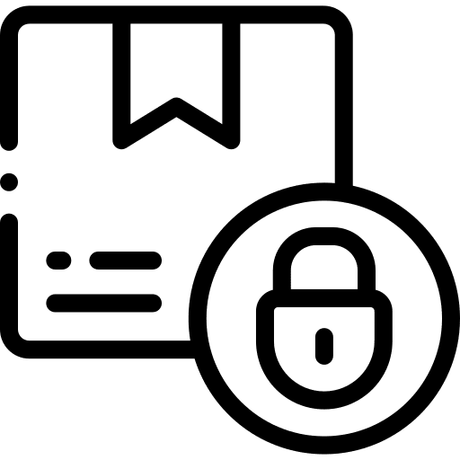 Delivery box box lock safe box icon