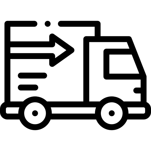 Delivery truck transportation cargo truck deliver icon