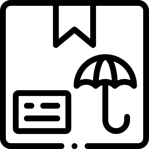 Keep dry shapes and symbols protection security icon