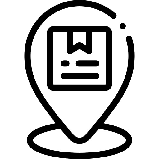 Placeholder maps and location packaging placeholder icon