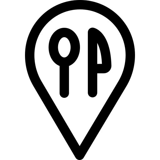 Location spoon placeholder map pointer icon