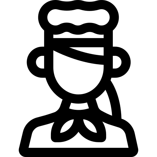 Chef chef cooker uniform icon