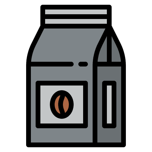 Coffee bag coffee coffee bag bag icon