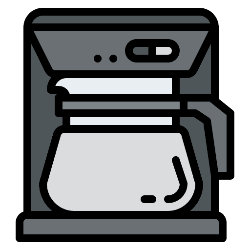 Coffee machine kitchen tool hot coffee coffee machine icon