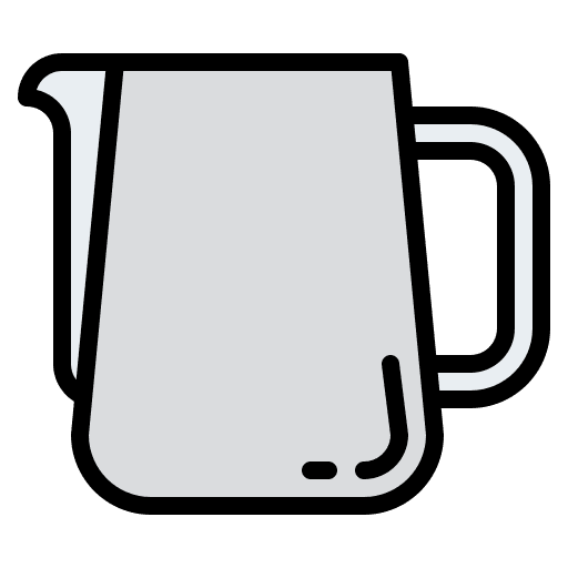 Pitcher jug hot drink pitcher icon