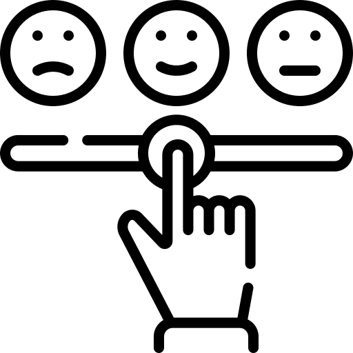 Customer review survey customer review rating icon