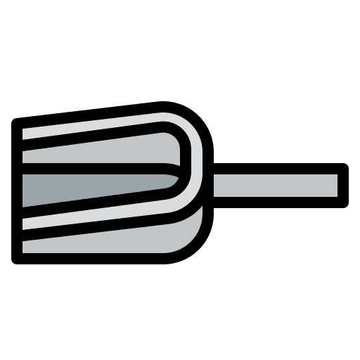 Scoop coffee scoop spoon icon