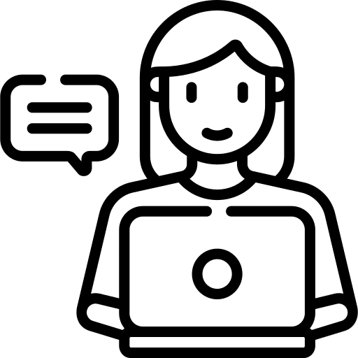 Blogger people social media avatar icon