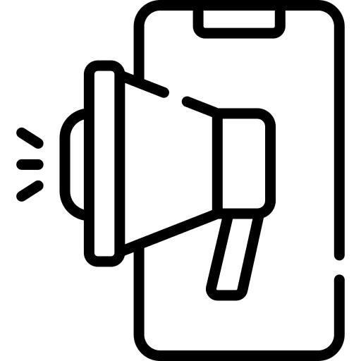 Bullhorn bullhorn marketing advertising icon